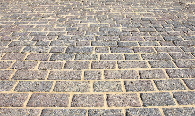 Clean, weed free driveway.